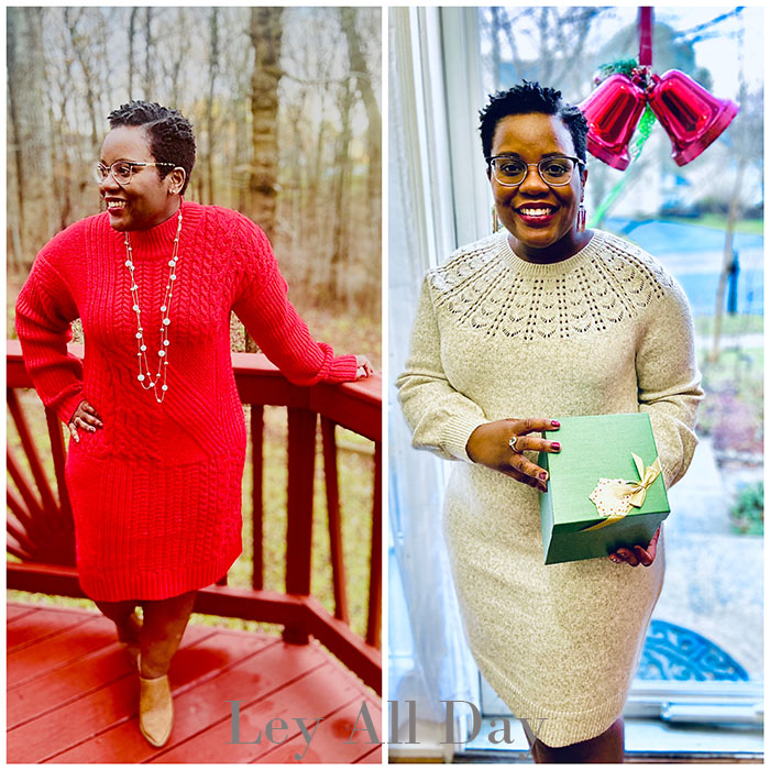 12 Days of Holiday Outfits – Day 5: Sweater Dresses