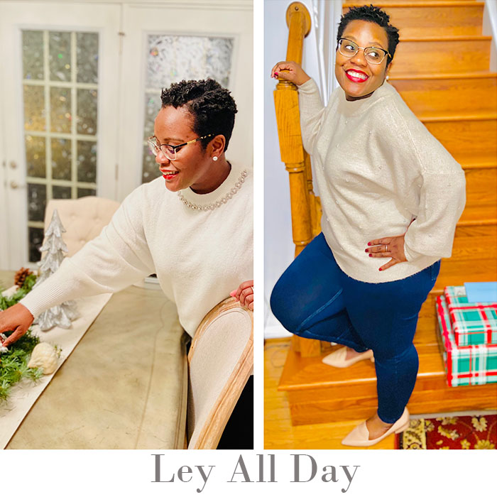 12 Days of Holiday Outfits – Day 3: Neutral Sweaters