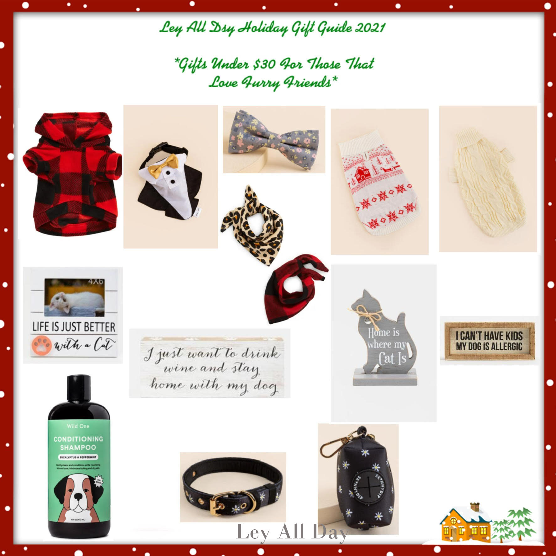 Holiday Gift Guide for Pets and Pet Lovers Under $30