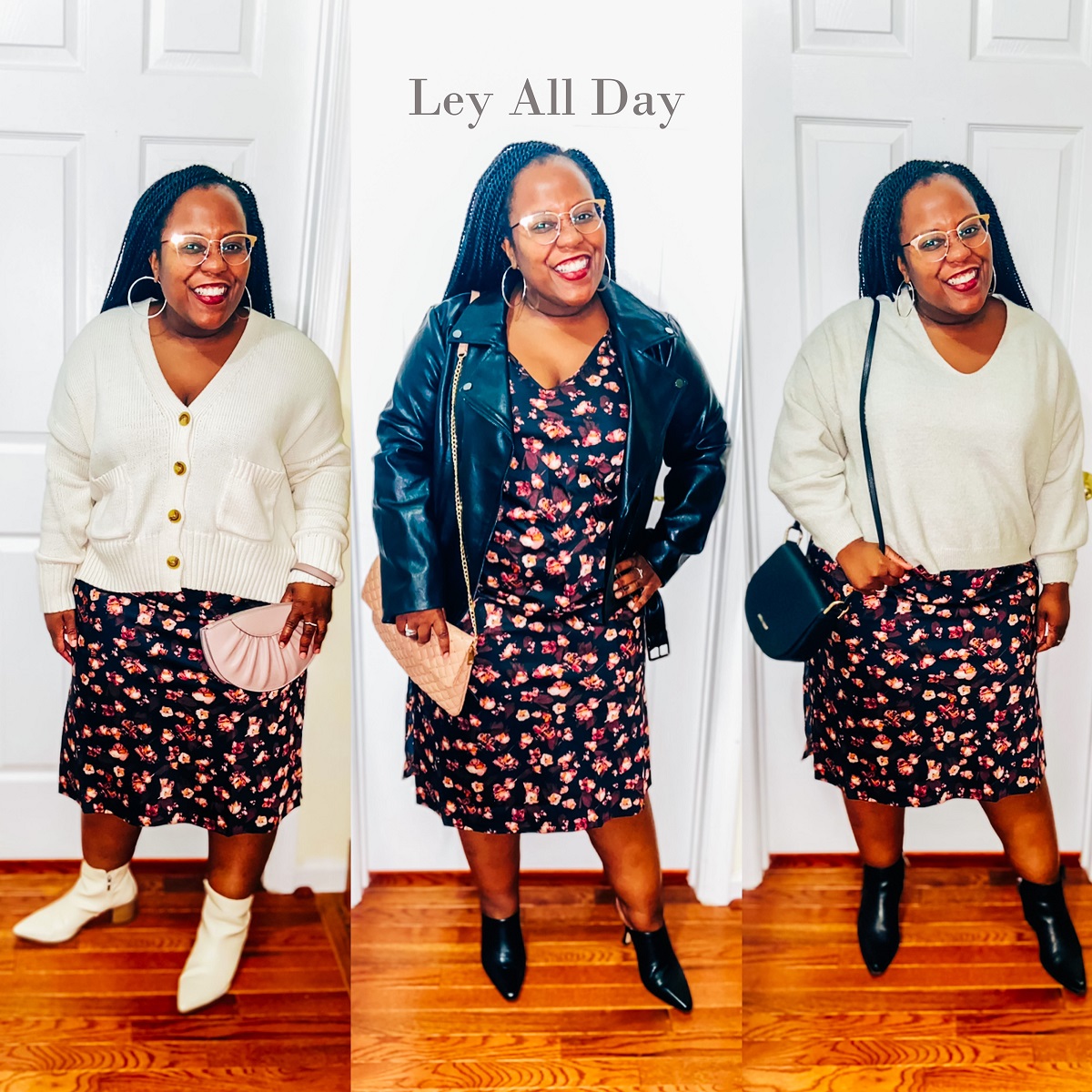 Floral Slip Dress 3 Ways