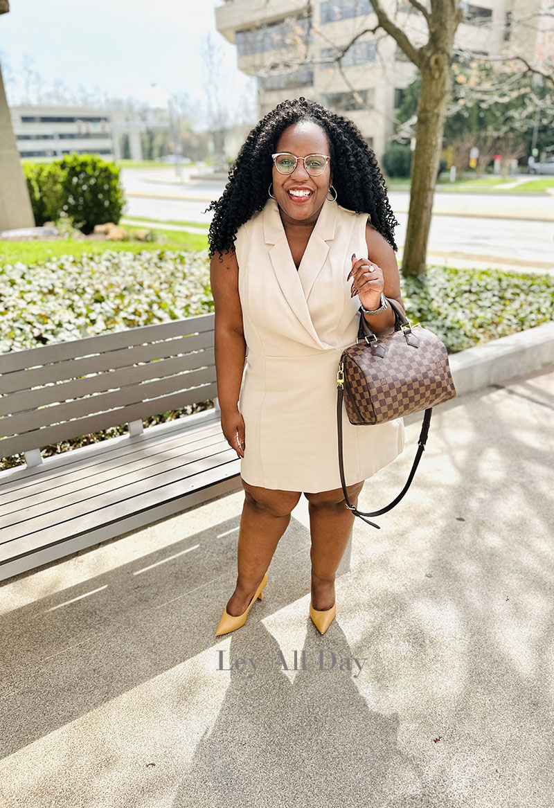 Chic Spring Look: Blazer Dress
