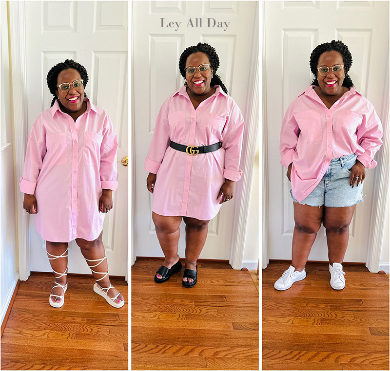 3 Ways to Style A Shirt Dress