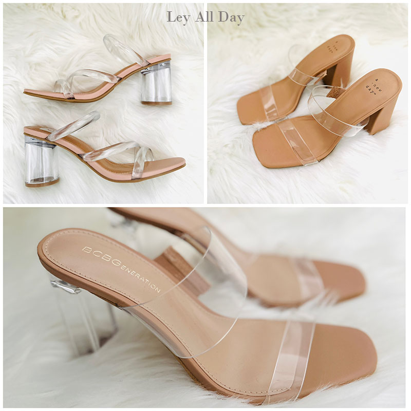 Clear Heels for Summer