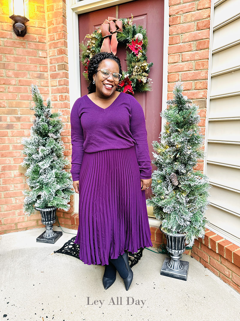 The 12 Days of Holiday Outfits Day 3: Jewel Tones