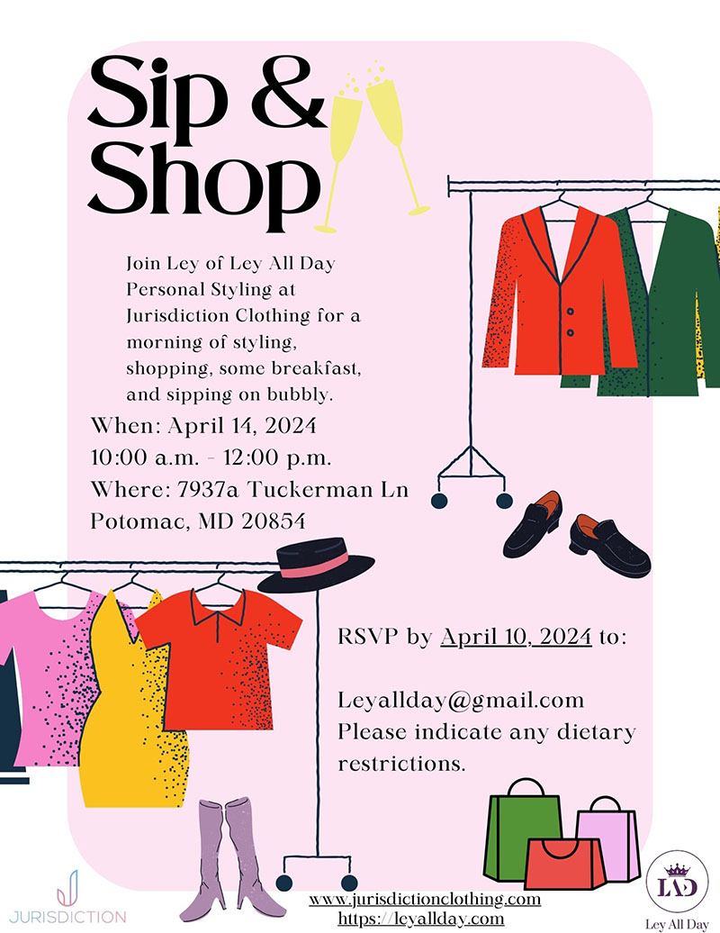 It’s Time to Sip & Shop!