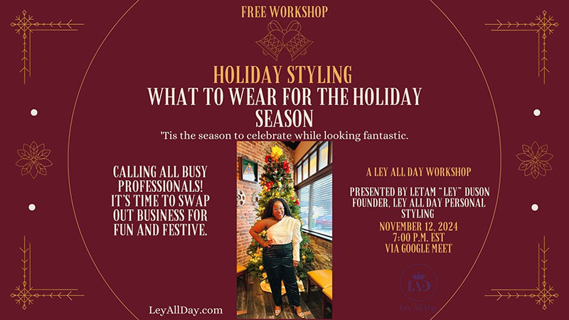 It’s Time for All Things Holiday Styling!